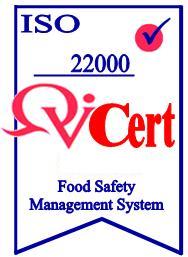 Certification mark ISO 22000 Certification mark ISO 22000