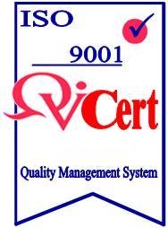 Certification mark ISO 9001